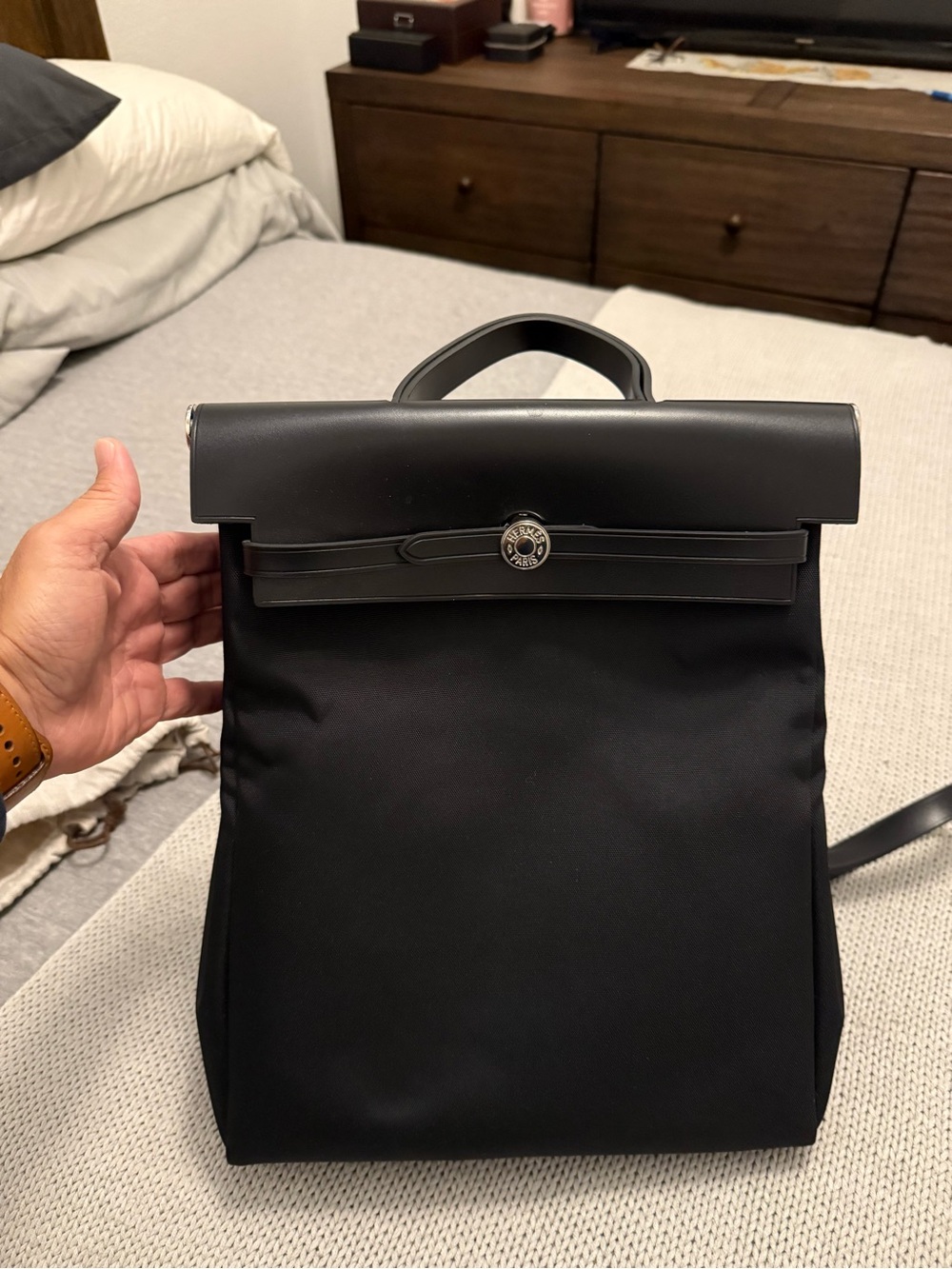 Hermes -Herbag à Dos